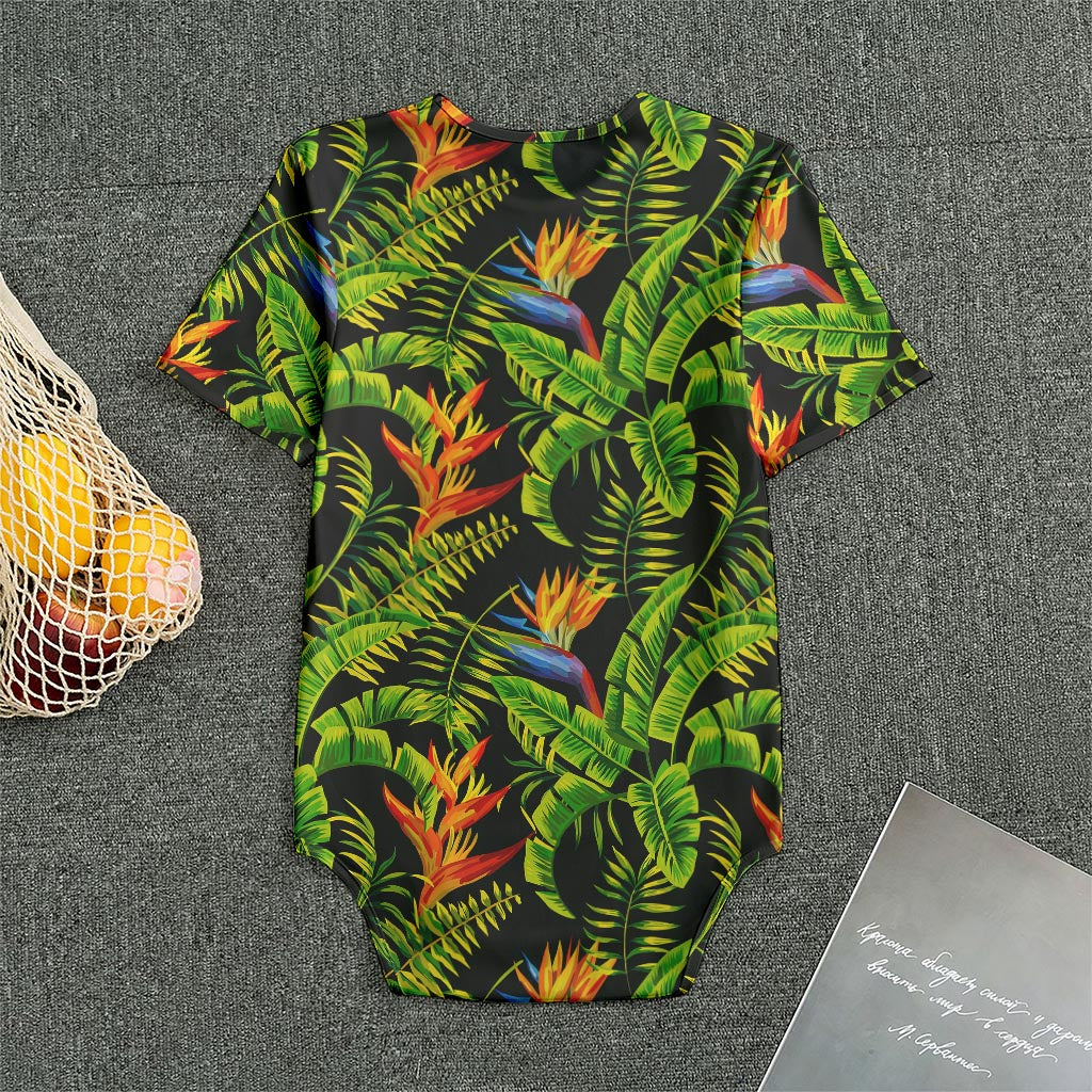 Tropical Summer Pattern Print Men's Bodysuit