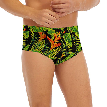 Tropical Summer Pattern Print Men's Briefs