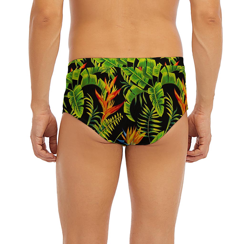 Tropical Summer Pattern Print Men's Briefs
