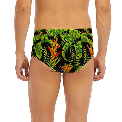 Tropical Summer Pattern Print Men's Briefs