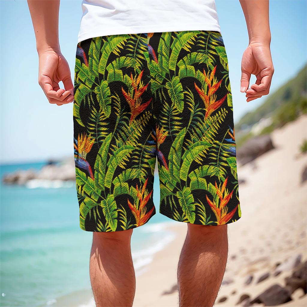Tropical Summer Pattern Print Men's Cargo Shorts
