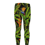 Tropical Summer Pattern Print Men's leggings
