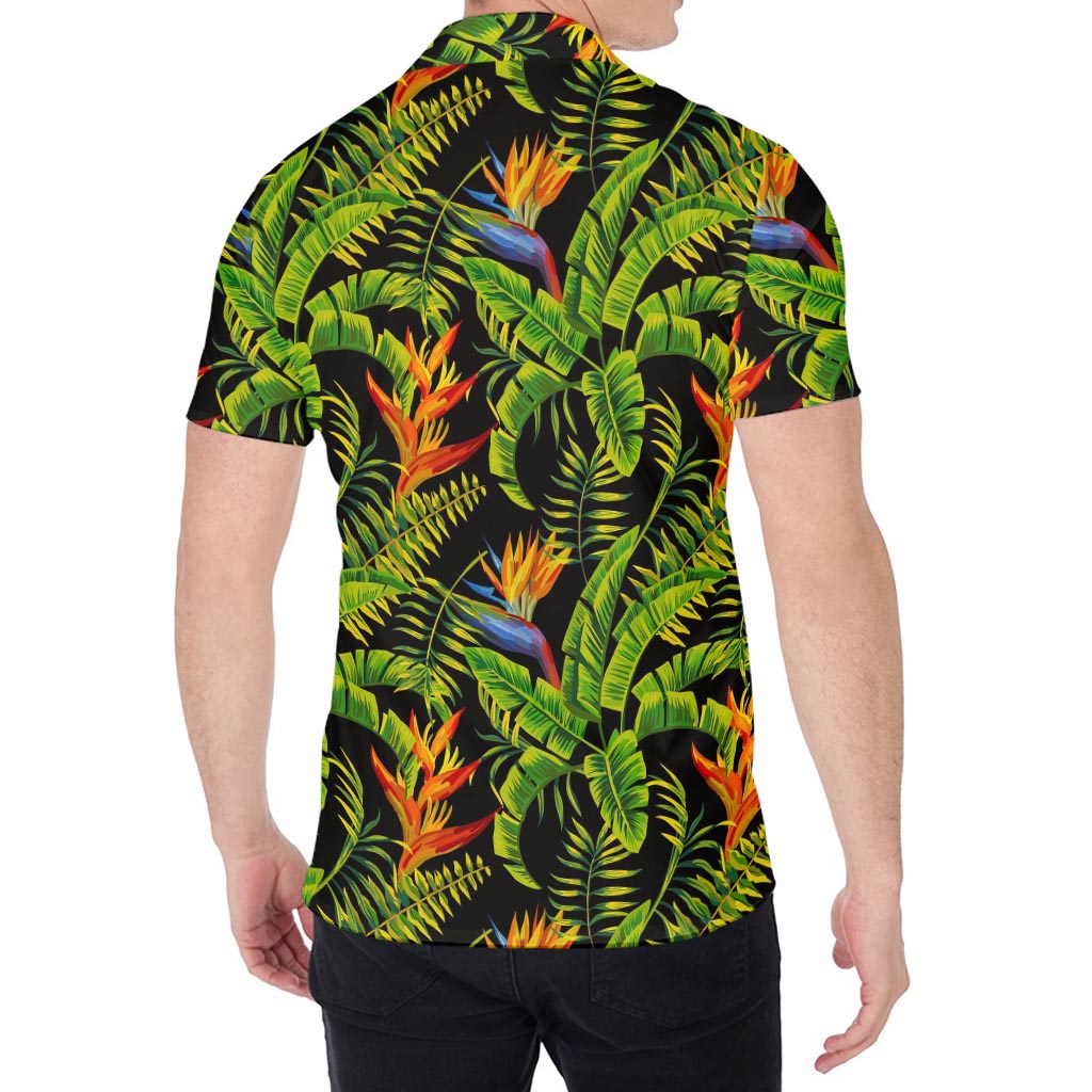 Tropical Summer Pattern Print Men's Shirt