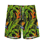 Tropical Summer Pattern Print Men's Sports Shorts