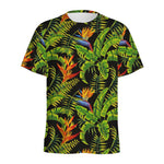 Tropical Summer Pattern Print Men's Sports T-Shirt