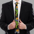 Tropical Summer Pattern Print Necktie