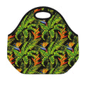 Tropical Summer Pattern Print Neoprene Lunch Bag