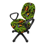 Tropical Summer Pattern Print Office Chair Cover