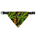 Tropical Summer Pattern Print Over The Collar Dog Bandana