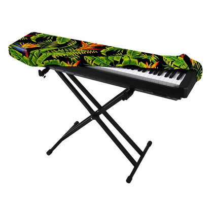Tropical Summer Pattern Print Piano Keyboard Cover