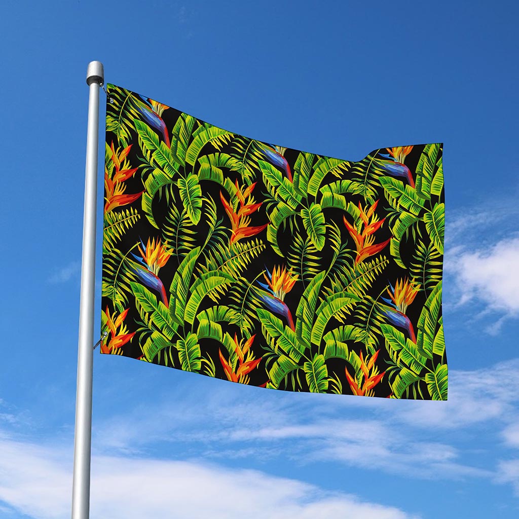 Tropical Summer Pattern Print Polyester Flag