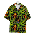 Tropical Summer Pattern Print Rayon Hawaiian Shirt