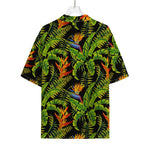 Tropical Summer Pattern Print Rayon Hawaiian Shirt