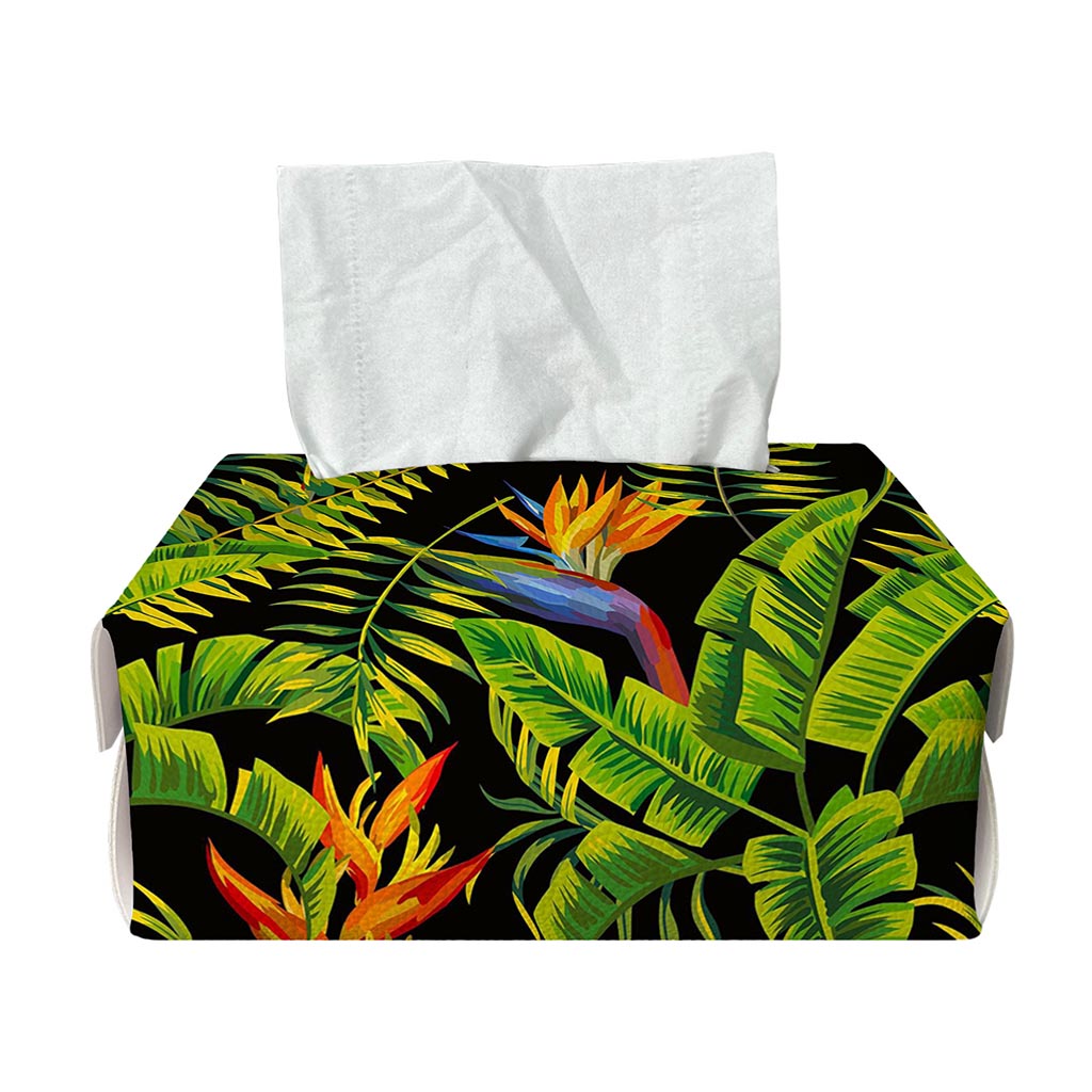 Tropical Summer Pattern Print Rectangle Tissue Box Cover
