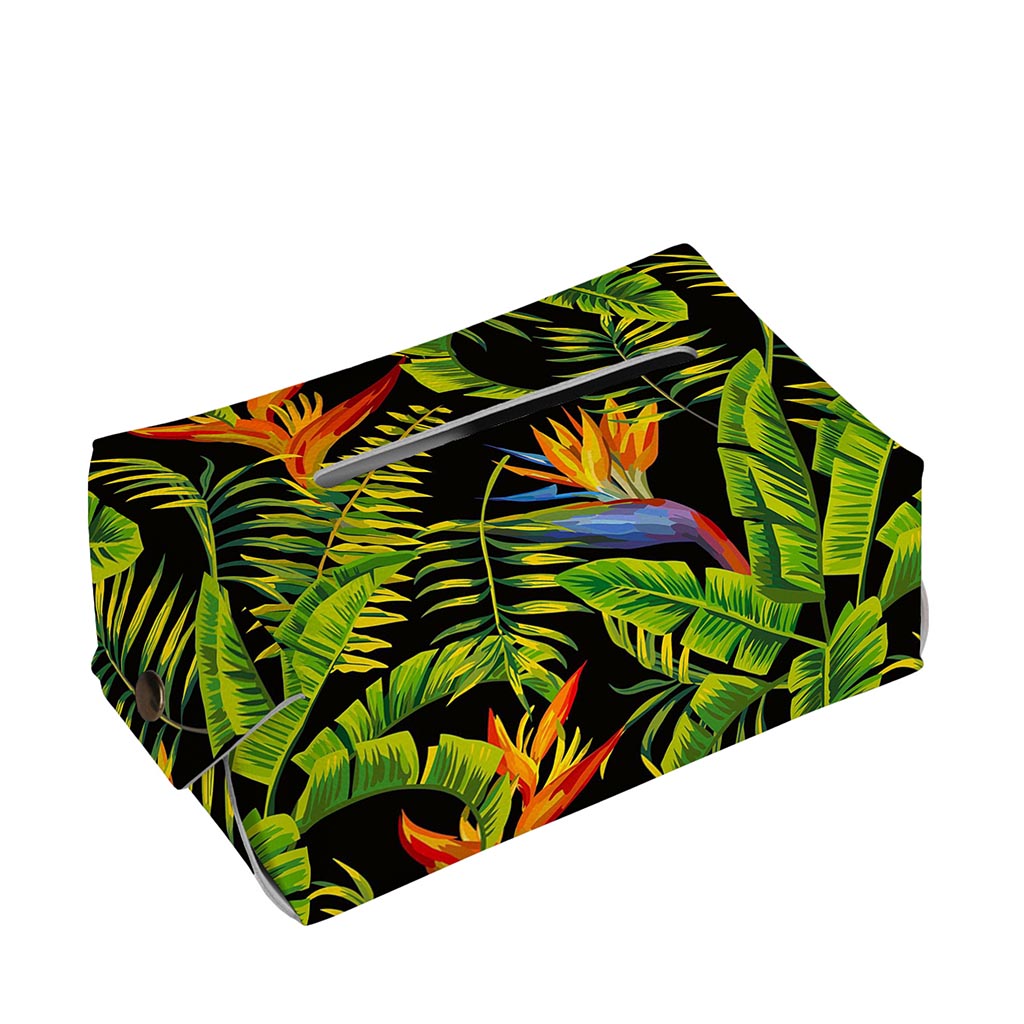 Tropical Summer Pattern Print Rectangle Tissue Box Cover