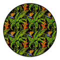 Tropical Summer Pattern Print Round Floor Mat
