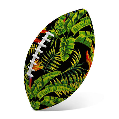 Tropical Summer Pattern Print Rugby Ball