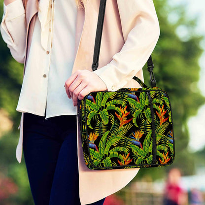Tropical Summer Pattern Print Shoulder Strap Bible Bag