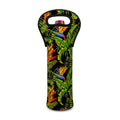 Tropical Summer Pattern Print Single Neoprene Wine Tote
