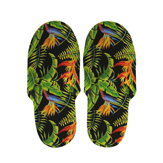 Tropical Summer Pattern Print Slippers
