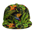 Tropical Summer Pattern Print Snapback Cap