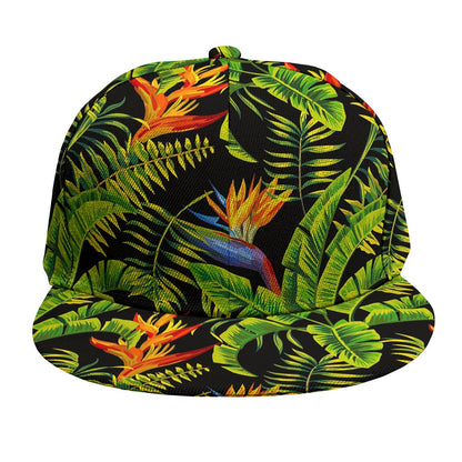 Tropical Summer Pattern Print Snapback Cap