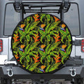 Tropical Summer Pattern Print Tire Cover