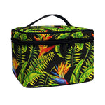 Tropical Summer Pattern Print Travel Makeup Bag