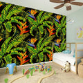 Tropical Summer Pattern Print Wall Sticker