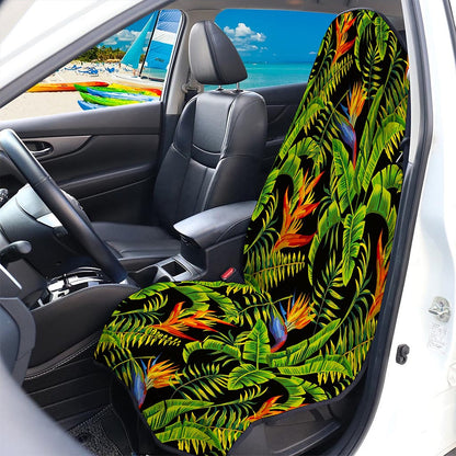 Tropical Summer Pattern Print Waterproof Car Seat Cover