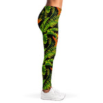 Tropical Summer Pattern Print Women's Leggings