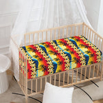 Tropical Sunset Pattern Print Baby Crib Sheet