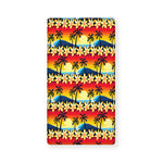 Tropical Sunset Pattern Print Baby Crib Sheet