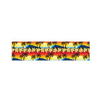Tropical Sunset Pattern Print Bed Runner