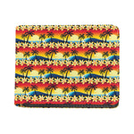 Tropical Sunset Pattern Print Bifold Wallet