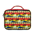 Tropical Sunset Pattern Print Briefcase Bible Bag