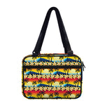 Tropical Sunset Pattern Print Double Strap Bible Bag
