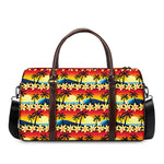 Tropical Sunset Pattern Print Duffle Bag