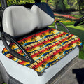 Tropical Sunset Pattern Print Golf Cart Seat Cover