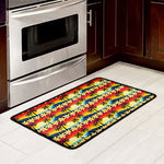 Tropical Sunset Pattern Print Kitchen Mat