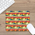 Tropical Sunset Pattern Print Mouse Pad