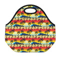 Tropical Sunset Pattern Print Neoprene Lunch Bag