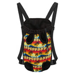 Tropical Sunset Pattern Print Pet Carrier Backpack