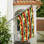 Tropical Sunset Pattern Print Polyester Flag