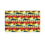 Tropical Sunset Pattern Print Polyester Flag