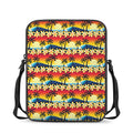 Tropical Sunset Pattern Print Rectangular Crossbody Bag