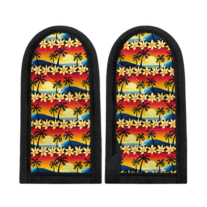 Tropical Sunset Pattern Print Skillet Handle Cover