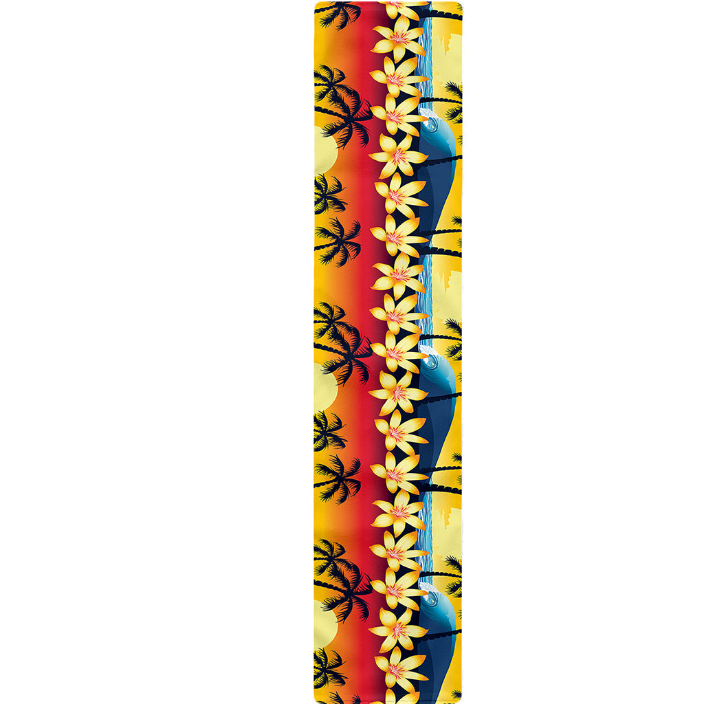Tropical Sunset Pattern Print Table Runner
