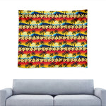 Tropical Sunset Pattern Print Tapestry