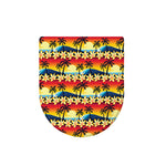 Tropical Sunset Pattern Print Toilet Lid Cover